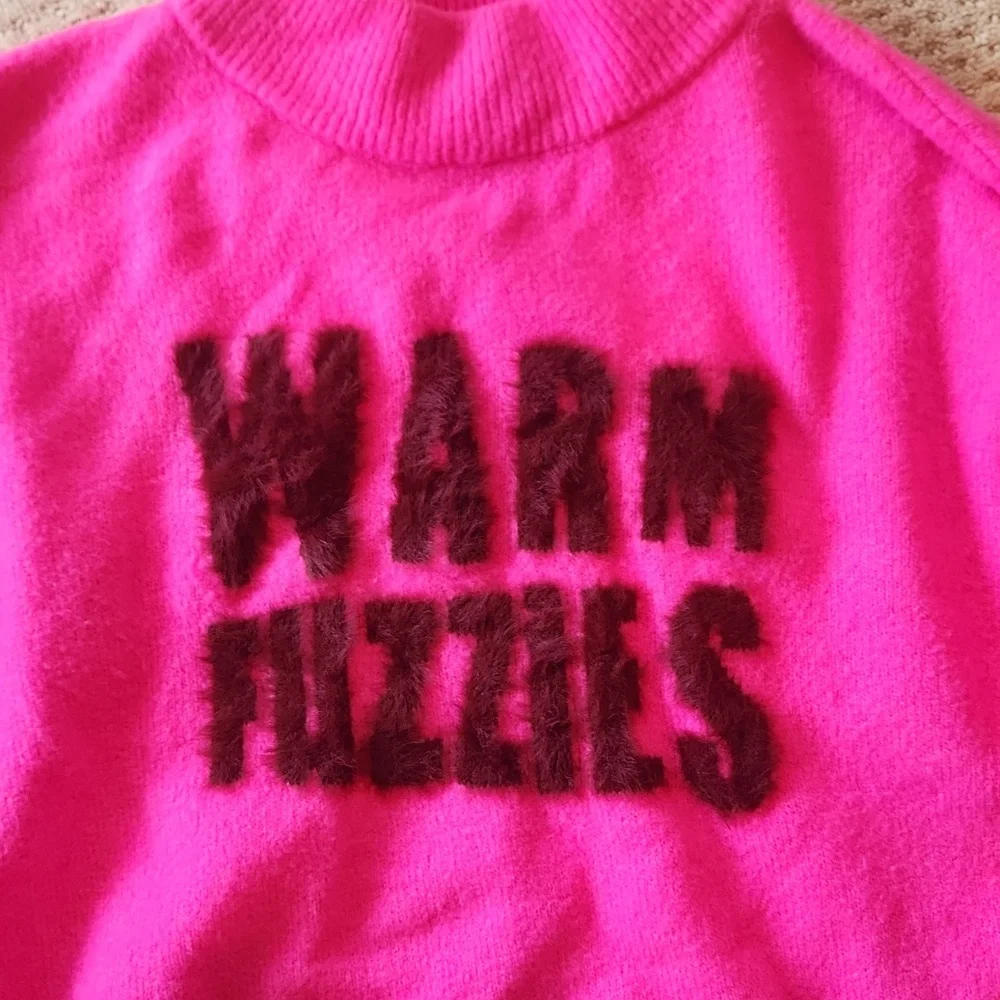 NWOT - Barbie Pink Winter Sweater - Picture 2 of 3
